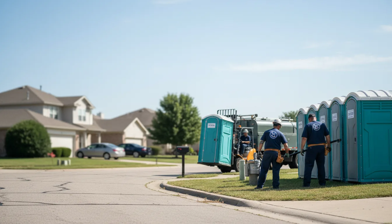 Porta Potty Rental in Bartlett, KS near me